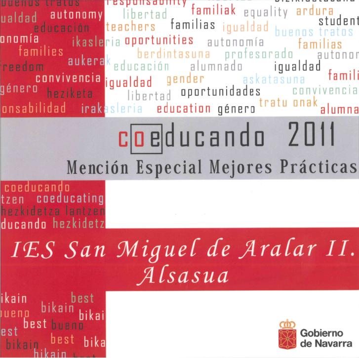 Mención Especial Mejores Prácticas Coeducando 2011